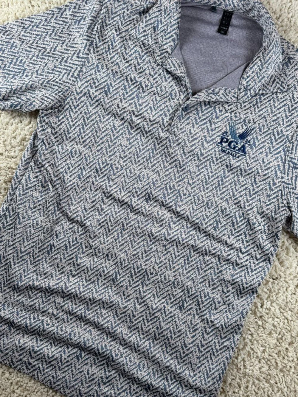 Adidas 2024 PGA Championship Valhalla Golf Polo Men's Small